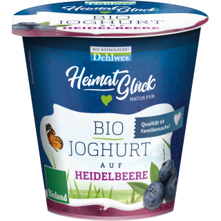 Joghurt auf Heidelbeere, 3,5% (kl. Becher)