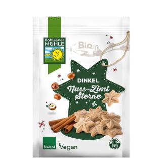 Dinkel Nuss-Zimt Sterne