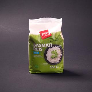 green Basmati Reis weiß