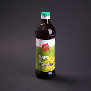 green Rapskern-Öl kaltgepresst