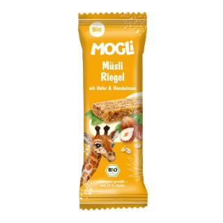 Müsli Riegel mit Hafer und Haselnüssen