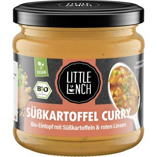 Süßkartoffel Curry Eintopf m. Süßk. & roten Linsen