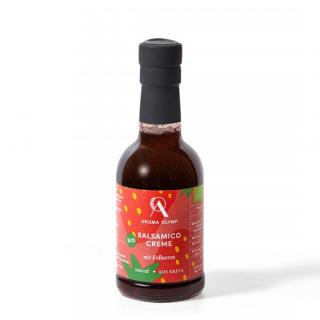 Balsamico Creme mit Erdbeeren