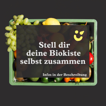 Deine Biokiste - Infos in der Artikelbeschreibung