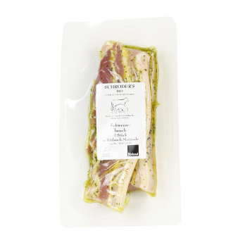 Schweinebauch Bärlauch 2 Stück