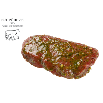 Rindersteak Kräuter Knoblauch