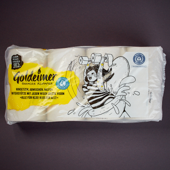 Goldeimer Klopapier 3-lagig Recycling