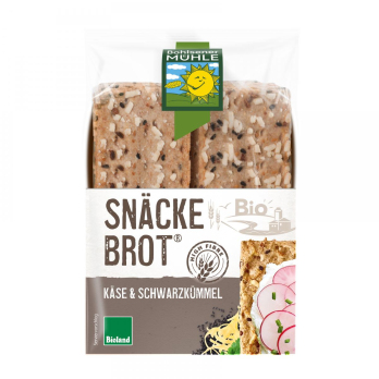 Knäckebrot Schwarzkümmel & Käse