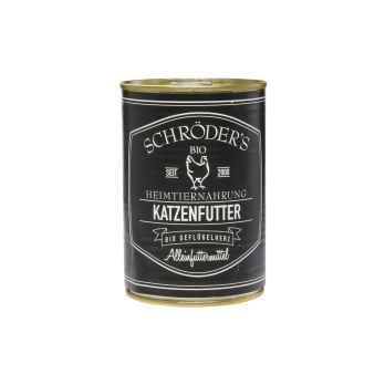 Katzenfutter Geflügelherz 400 g