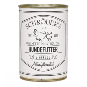 Hundefutter Geflügel 400 g