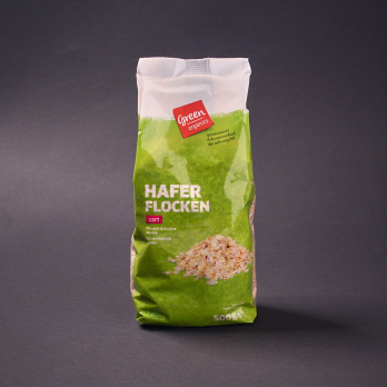 green Haferflocken zart