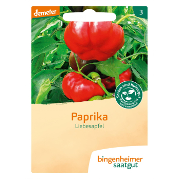 Paprika ''Liebesapfel'' - Saatgut