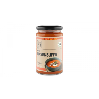 Rote Linsensuppe Curry & Kokos
