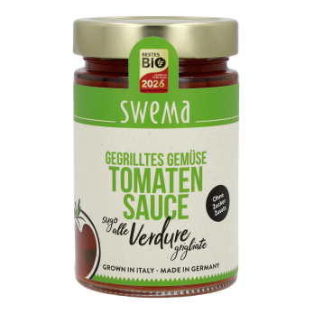 Tomatensauce gegrilltes Gemüse