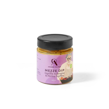 Mezze Dip - gegrillte Aubergine & Florina Paprika