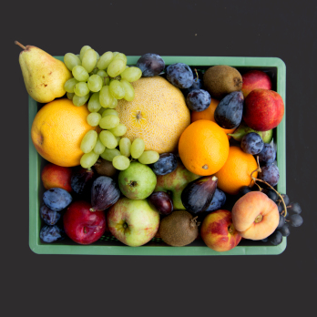 Obst Biokiste mittel