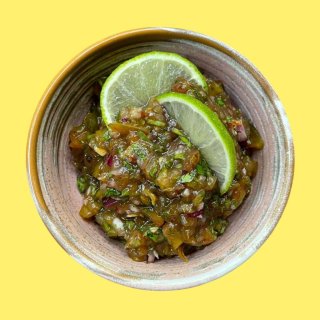 Frische Mirabellen-Salsa