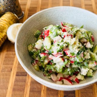 Meerrettich - Radieschen Salat