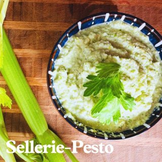 Staudensellerie-Pesto