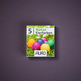 5 Natur Eierfarben