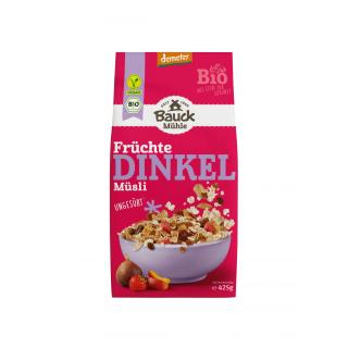 Dinkel Müsli Früchte
