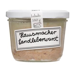 Hausmacher Landleberwurst im Glas