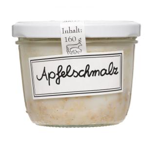 Apfelschmalz im Glas