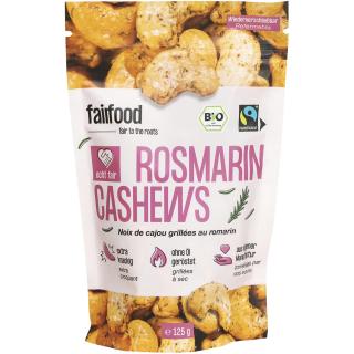 Rosmarin Cashews, geröstet, Fairtrade (Beutel)