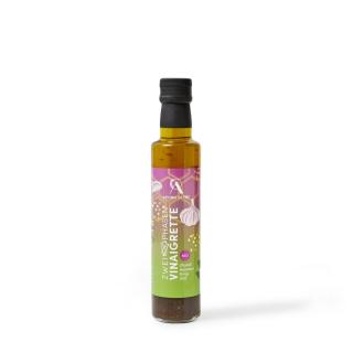 Zwei-Phasen Vinaigrette mit Honig, Senf & Knoblauch