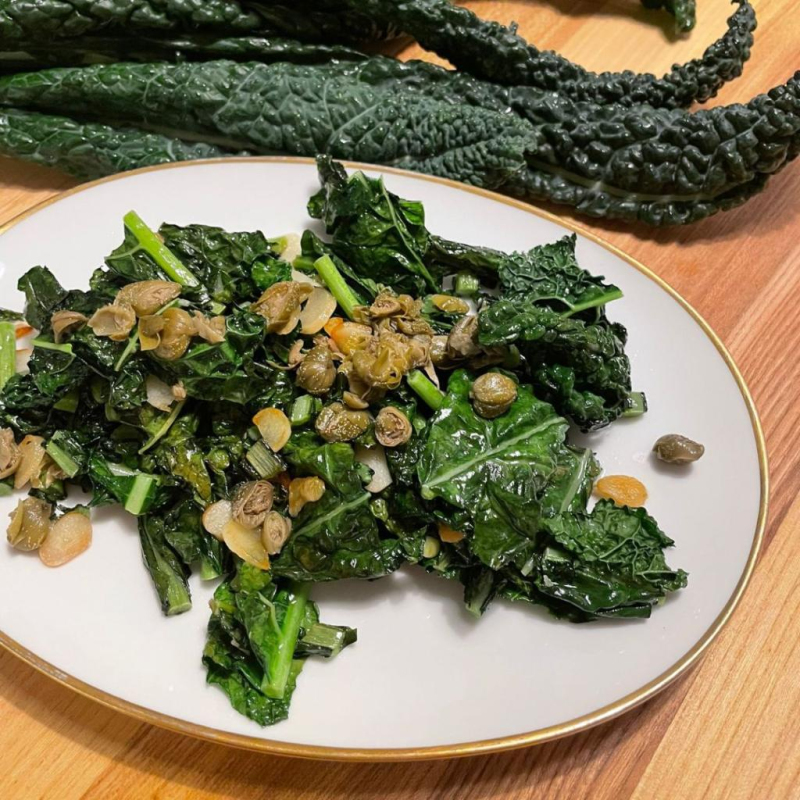 Schwarzkohl italienische Art