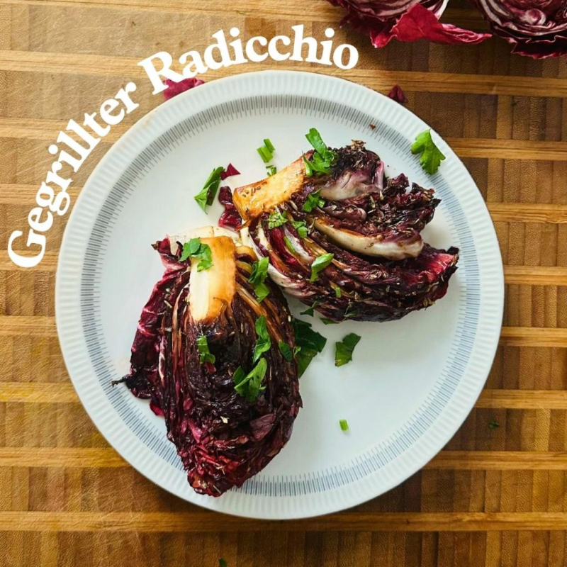 Radicchio alla Griglia (Gegrillter Radicchio)