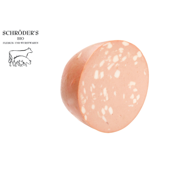 Italienische Mortadella geschnitten