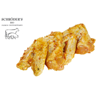 Hähnchenflügel Curry 4 stk.