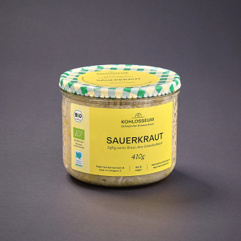 Sauerkraut, im Glas gereift