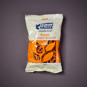 Dinkel Knusperbrezel Sesam
