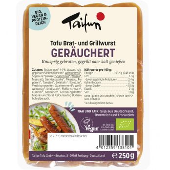 Tofu Brat- und Grillwurst