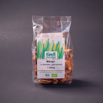Mango in Stücken getrocknet