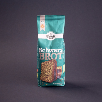 Schwarzbrot - Backmischung