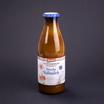 Frische Vollmilch 3,8% (Glas)