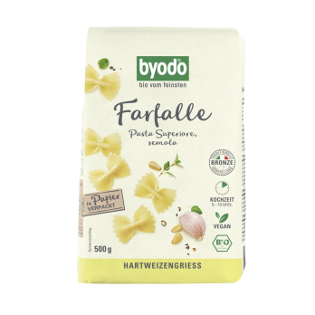 Farfalle Pasta Superiore, semola