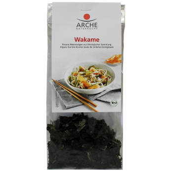 Wakame getrockete Meeresalgen