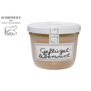 Geflügelleberwurst im Glas