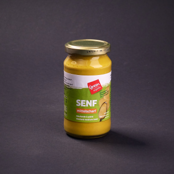 green Senf mittelscharf (Glas)