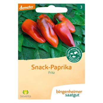 Snack-Paprika rot