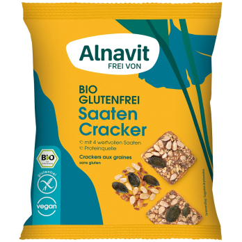 Saaten Cracker, glutenfrei