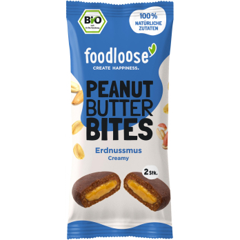 Peanut Butter Bites Erdnussmus