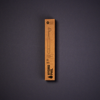 Kinder Bambus Zahnbürste rot, weich