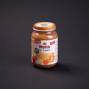 Apfel & Banane mit Aprikose