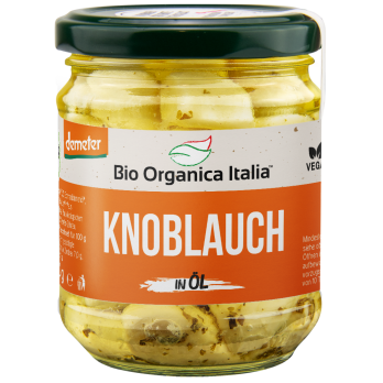 Knoblauch in Öl